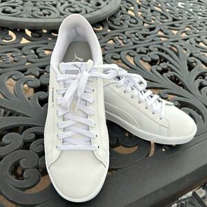Womens White Puma Sneakers
